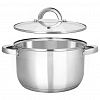 SH07503 - Кастрюля из нержавеющей стали "Rondy" 5,0л, д19см, h13,5см, s0,5мм, дно s3мм, стеклянная крышка, пятислойное дно, подарочная коробка, "Appetite" (Китай)