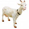 12697 - Скульптура-фигура для сада из полистоуна "Козочка с рожками" 46х42см (Россия)