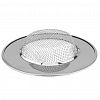 ADU400231 - Пробка-сетка для раковины из нержавеющей стали "Сетка №1" д7,6см; h1,5см, на картоне (внутренний д4,5см) (Китай)