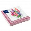 25236 - Салфетки бумажные "Bouquet" 33х33см, 3-х слойные, 20 штук в упаковке, 100% целлюлоза, "Полевые цветы" (Россия)