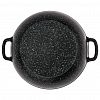 Икн2832аг - Казан с антипригарным покрытием 4л, д28см "Гранит Induction", h10см, s0,4см, литые ручки, стеклянная крышка с пароотводом, подарочная упаковка (Россия) Подходит для всех видов плит, включая индукционную.