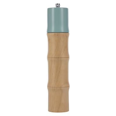 Измельчитель (мельница) для соли и перца "Linea AROMA" д5,5см, h26,3см, гевея, серо-голубой, "Regent" (Китай)