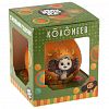 КУ-80-234126 - Елочная игрушка шар стеклянная "Чебурашка 2" д8см, ручная художественная роспись, подарочная упаковка (Россия)