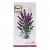 25508 - Салфетки бумажные "Bouquet Original de Luxe" 33х33см, 2-х слойные, 20 штук в упаковке, 100% целлюлоза, "Лаванда" (Россия)