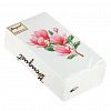 25191 - Салфетки бумажные "Bouquet Original de Luxe" 33х33см, 2-х слойные, 20 штук в упаковке, 100% целлюлоза, "Магнолия" (Россия)