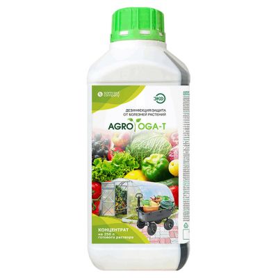 Средство для дезинфекции/защиты от болезней растений "AgroYoga-T" 300мл, "Somrast" (Россия)