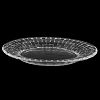 EQ3002-2 - Тарелка мелкая стеклянная "Ротанг" д170мм, h19мм, "Дели Гласс (Deli Glass)" (Китай)