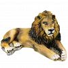 16784 - Скульптура-фигура для сада из полистоуна "Лев лежачий" 34х63см (Россия)