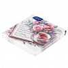 3941 - Салфетки бумажные 33х33см "GrandPero Deluxe", 3-х слойные, 20 штук в упаковке, "Ноктюрн" (Россия)