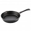 MCL2164 - Сковорода чугунная д16см, h3,5см, длина 31,5см, литая ручка, "My Real Iron Cook" (Китай)