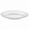 EQ3002-2 - Тарелка мелкая стеклянная "Ротанг" д170мм, h19мм, "Дели Гласс (Deli Glass)" (Китай)