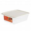 SE110211048 - "Sugar&Spice" Контейнер для продуктов пластмассовый "Корица" 0,6л, 16х12х5см, белый зефир, подходит для СВЧ (Россия)