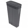 АП 1137 - Контейнер для сыпучих продуктов пластмассовый 2,2л, 17х8,5х26,5см, полипропилен, дымчатый (Россия)