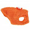 6035 - "Пэт тойс (Pet toys)" Одежда для собаки "Жилетка" с декором - лев, р-р  M, длина спинки 26см/обхват груди 34см/обхват шеи 18см, цвет-оранжевый, искусственный мех (100% полиэстер) (Китай)