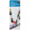 ADU0757 - Кондитерский набор 6 предметов: мешок для крема ПВХ, насадка из нержавеющей стали - 4 штуки; фиксатор для насадок цветной в ассортименте: белый, красный желтый, в блистере (Китай)