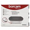 59854GREY - "Боркам (Borcam)" Форма стеклянная жаропрочная 1,08л, 21х16,4х6см, прямоугольная, серая пластмассовая крышкой, с ручками, цветная коробка, Pasabahce (Турция)