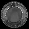 EQ3002-2 - Тарелка мелкая стеклянная "Ротанг" д170мм, h19мм, "Дели Гласс (Deli Glass)" (Китай)
