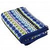 MC3005B - "Missoni-3005" Полотенце махровое 70х140см, плотность 375гр/м2, 100% хлопок, велюр, синий, Bolangde (Китай)