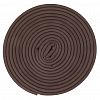 URB010D/4WALLS/100 - Уплотнитель резиновый 10м, D-профиль, коричневый (Китай)