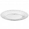 EQ3002-1 - Блюдце стеклянное "Ротанг" д123мм, h15мм, "Дели Гласс (Deli Glass)" (Китай)