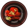 ПГ018-00087391 - Миска керамическая "Малая" 0,4л, д15см, h4,5см, "Мак черный" (Россия)