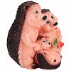  - Скульптура-фигура для сада гипсовая "Три ежа" 52х25см (Россия)