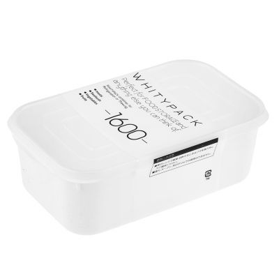 Контейнер для заморозки продуктов пластмассовый "Морозко" 1,6л, 22х13х8см, полипропилен, с крышкой п/э, белый (Китай)
