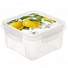 57158 - Контейнер для продуктов пластмассовый "Fresh" 0,6л, подходит для СВЧ (Россия)