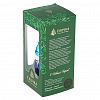 С2408 - Елочная игрушка фигурка стеклянная "Мороз-2" h9,5см, ручная художественная роспись, подарочная упаковка, (Россия)
