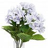 91614 - Букет "Гортензия" цвет - светло-фиолетовый, 52см, 5 цветков - д15х7см (Китай)