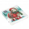 25596 - Салфетки бумажные "Bouquet Home Collection Classic" 33х33см, 3-х слойные, 20 штук в упаковке, 100% целлюлоза, "Модная овечка" (Россия)