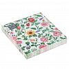 25391 - Салфетки бумажные "Bouquet Home Collection Classic" 33х33см, 3-х слойные, 20 штук в упаковке, 100% целлюлоза, "Цветочный калейдоскоп" (Россия)