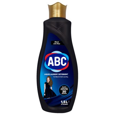 Средство для стирки жидкое "ABC Черный" 1,5л (Турция)