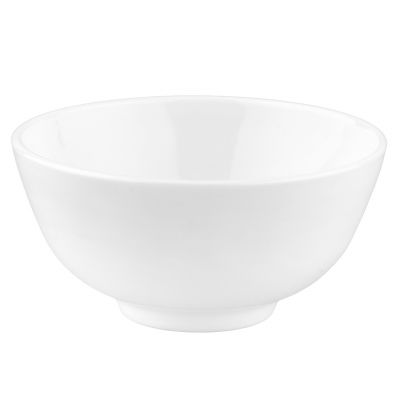 "Озеро" Салатник 260мл, д11см, h5,5см, стеклокерамика, цвет белый, т.м. "Домашняя мода" (Китай)