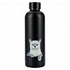 54-503 - Термос из нержавеющей стали "Bottle" 0,5л, д8см, h24,5см, винтовая пробка из полипропилена, цветная коробка, "Regent" (Китай)