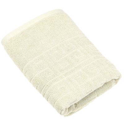 "Missoni-3031" Полотенце махровое 70х140см, плотность 375гр/м2, 100% хлопок, бежевый, Bolangde (Китай)