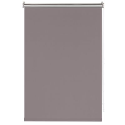 Штора рулонная "Blackout Silver" 50х160см, полиэстер 100%, плотность 250г/м2, светонепроницаемая, серый, "Franc Gardiner" (Россия)