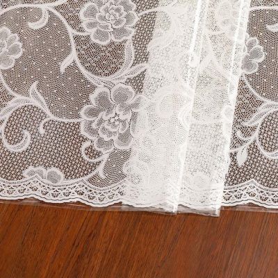Коврик ПВХ "Гипюр 1" 37х137см, для ящиков и полок, "LACE" фактурная, на пленке, беж с перламутром, упак. "эконом" п/э 22х30см т.м. "Домашняя Мода" (Китай)