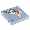 25554 - Салфетки бумажные "Bouquet Home Collection" 33х33см, 3-х слойные, 20 штук в упаковке, 100% целлюлоза, "Весёлая собачка" (Россия)