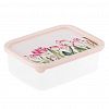 SE1676МИКС-БЭСТ - "Sugar&Spice" Контейнер для продуктов пластмассовый 0,6л, 14х10,5х5см, прямоугольный, с гибкой крышкой, цвета микс, подходит для СВЧ (Россия)