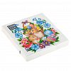 25273 - Салфетки бумажные "Bouquet Home Collection Classic" 33х33см, 3-х слойные, 20 штук в упаковке, 100% целлюлоза, "Пасхальные кролики" (Россия)