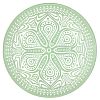 10335SLBD45 - "Бохо (Boho)" Тарелка глубокая стеклянная д220мм, 500мл, h45мм, зеленый, Pasabahce (Россия)