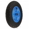 PR2520 - Колесо для тачки садовой 14"х3,50х8/20мм, пневмо, д36см, ширина протектора 8,5см, диск д20см, ступица 9см, цвета микс (Россия)