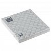25150 - Салфетки бумажные "Bouquet Home Collection Classic" 33х33см, 3-х слойные, 20 штук в упаковке, 100% целлюлоза, "Серебряный веер" (Россия)