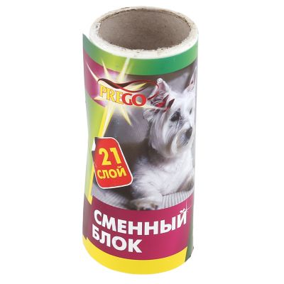 Сменный блок для роликов "FREGO" 10х4,2х4,5см, 21 лист (Россия)