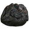 F1491    - Скульптура-фигура для сада из полистоуна "Камень на люк большой" 100х100х40см (Россия)