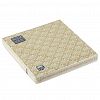 25149 - Салфетки бумажные "Bouquet Home Collection Classic" 33х33см, 3-х слойные, 20 штук в упаковке, 100% целлюлоза, "Золотой веер" (Россия)