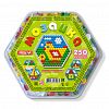 01020 - Игрушка "Мозаика" 22х19,5х3см, 250 элементов д1,3см, полипропилен, шестигранная прозрачная коробка в ту пленке, "Stellar" (Россия)
