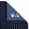 KT2092-2 - Полотенце кухонное "Чай" 34х78см, лен+махра, 100% хлопок, цвета микс, Bolangde (Китай)