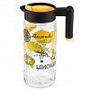 111118-002 - "Херивин (Herevin)" Кувшин стеклянный 1,46л, "Lemonade" пластмассовая крышка, Pasabahce (Турция)